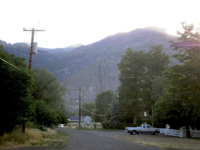 Surprise Valley ondoan dagoen Little High Rock Canyon inguruan (Nevada) jazo zen 1911ko tragedia.