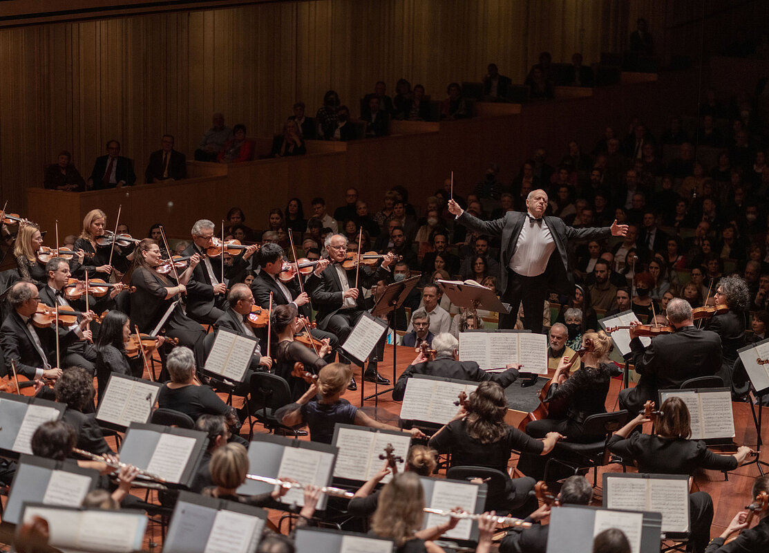 Budapest Festival Orchestra izan da aurtengo emanaldi esanguratsuetako bat. / Musika Hamabostaldia